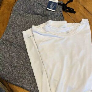 MEN GRAY LOUNGE PANTS SIZE XL & WHITE SHIRT SIZE 2XL NEW